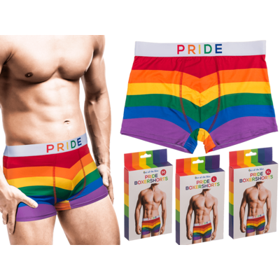 Boxer short, Pride, 3 tailles assorties :