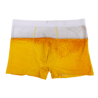 Boxer-short dans canette, Bière,