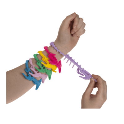 Bracciale elastico, scheletro animale