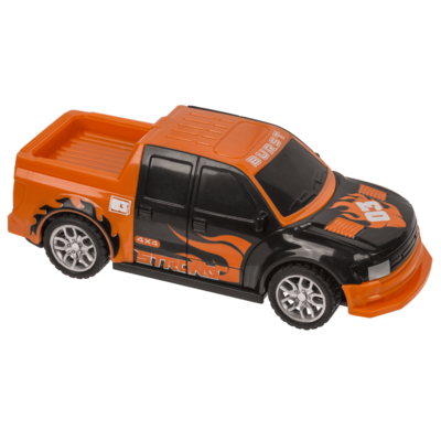 Burst car with pull back, 12,6 cm,