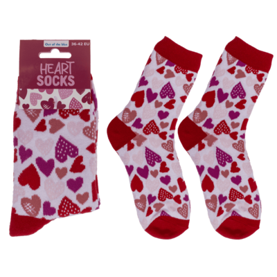 Calcetines, corazones