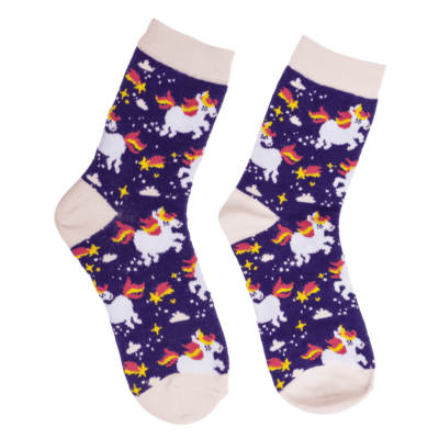 Calcetines, unicornio