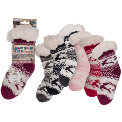 Calcetines cómodos para niños, Reno,