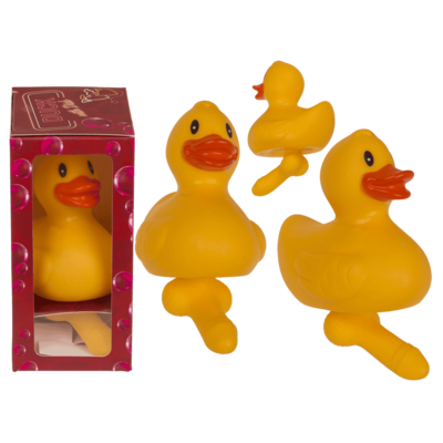 Canard avec Willy, X cm, en emballage cadeau