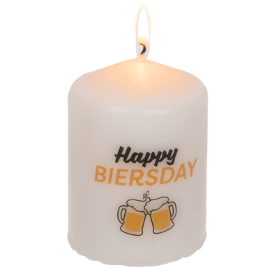 Candela cilindrica, Happy Biersday,