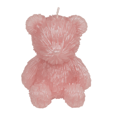 Candle, teffy bear, ca. 11 x 9,5 x 13,5 cm,