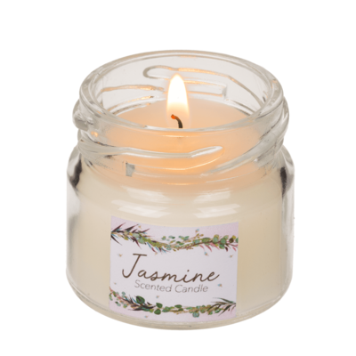 Candle with natural wax (White Tea, Vanilla, Lily,
