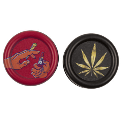 Cannabis Grinder, 3 parts, 6,3 x 3 cm,