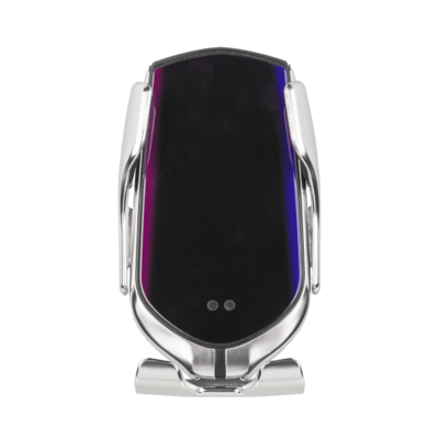 Car phone holder with wireless charging,