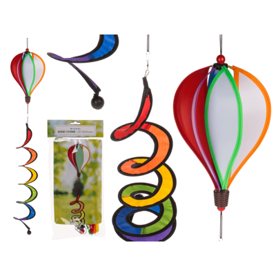 Carillon, Ballon 3D, diam. 25 cm, H: 90 cm,