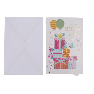 Carte cadeau pop-up, Happy Birthday