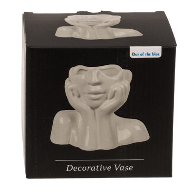 Ceramic vase, Face,