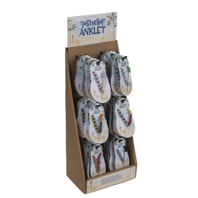 Chaîne de cheville avec décor de coquillages