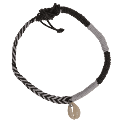 Chaîne de cheville avec décor de coquillages