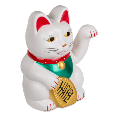 Chat chinois agitant,