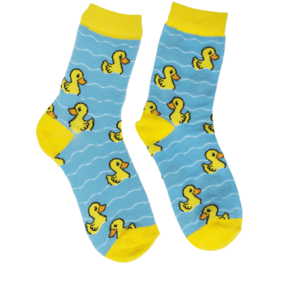 Chaussettes, canard de bain