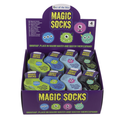 Chaussettes magiques pour enfants, monstres