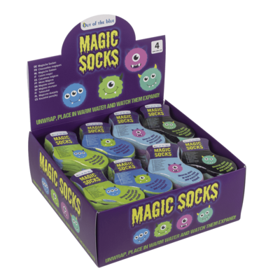 Chaussettes magiques pour enfants, monstres