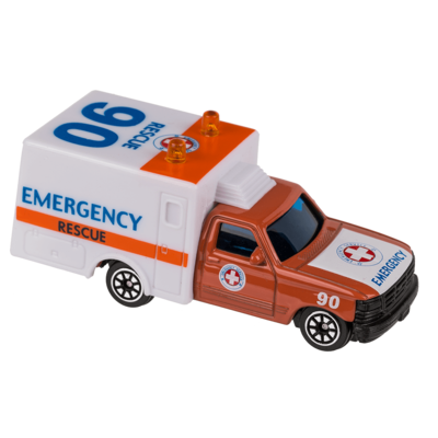 Coche modelo, vehículos de emergencia,