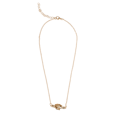 Collier magnetique, Hold my Hand, d'oré,