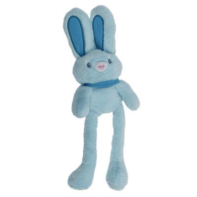 Conejo de peluche con orejas desplegables, 28 cm