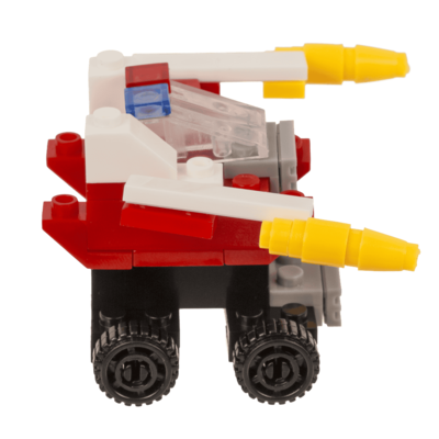 Construction blocks, Fire Engines, 9 cm,