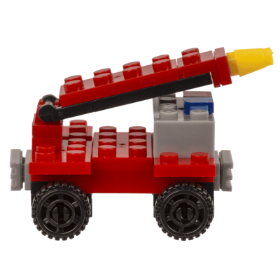 Construction blocks, Fire Engines, 9 cm,