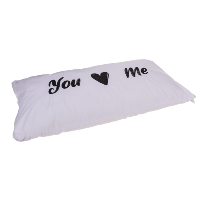 Coussin, You - Me, 30 x 60 cm,