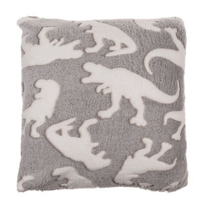 Coussin en peluche, dinosaure,