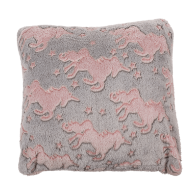 Coussin en peluche, Licorne,