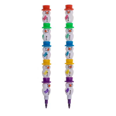 Crayon multicolore, set de 5, 13 cm,