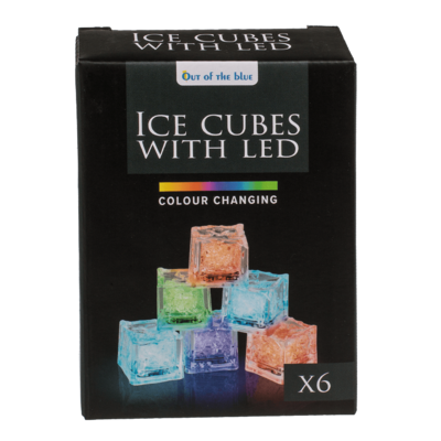 Cube d'œufs en plastique avec LED,
