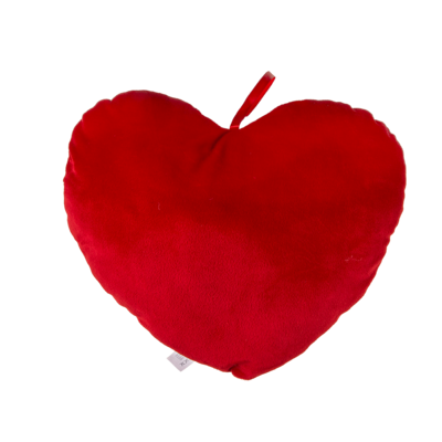 Cuore in peluche rosso, I love you,