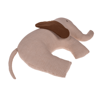 Cuscino in peluche, elefante,