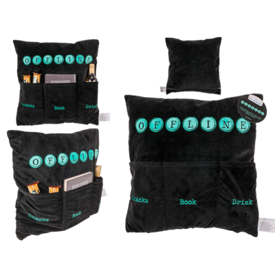 Cushion with 3 pockets, Offline,