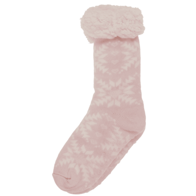 Damen-Hüttensocken, Modern Ice Flower,