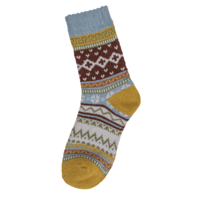 Damen-Stricksocken, Colorful,