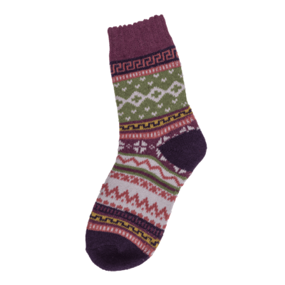 Damen-Stricksocken, Colorful,