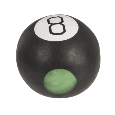 Decision Making Squeeze Ball, 8-Ball, 6,3 cm,