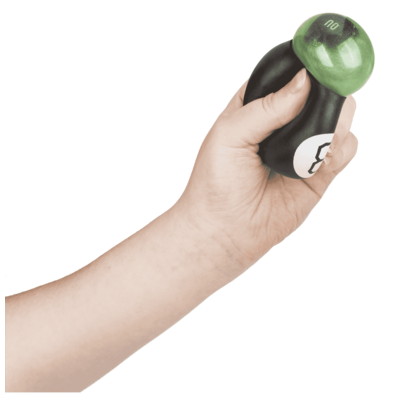 Decision Making Squeeze Ball, 8-Ball, 6,3 cm,