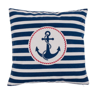 Decoration cushion with anchor, Traditional