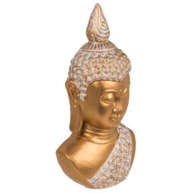 Deko-Büste, Buddha, ca. 14,5 x 8 x 27,5 cm,