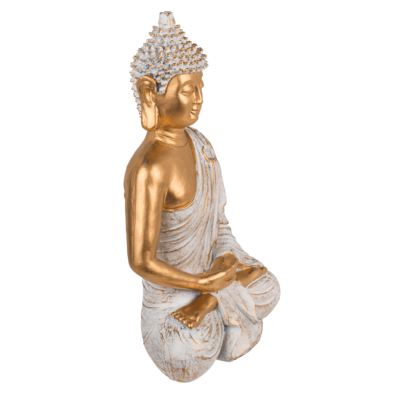 Deko-Figur, Buddha, ca. 21 x 13 x 34 cm,