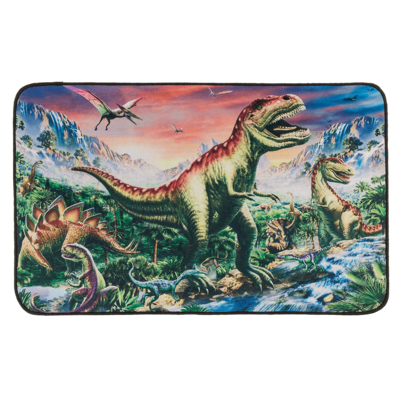 Deko-Teppich, Dinosaurier, 80 x 50 cm,