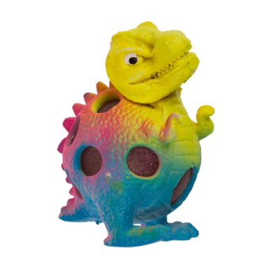 Dinosauro Squeeze, ca. 9 cm, 3 colori ass.,