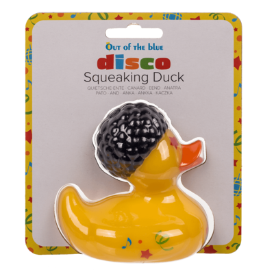 Disco Quietsche-Ente, ca. 10 cm,