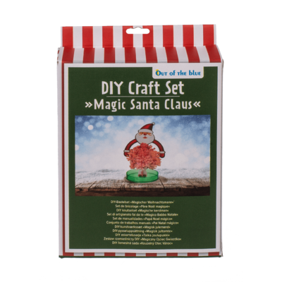 DIY craft set, Magic X-mas tree & Santa Claus,