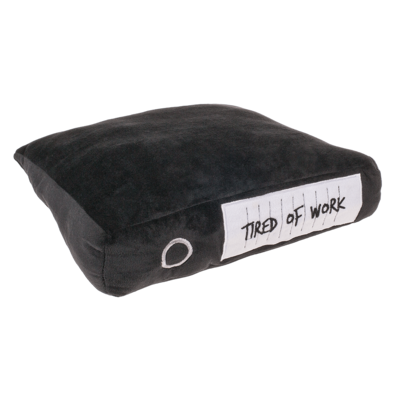 Documents Organizer pillow, Tired of work,