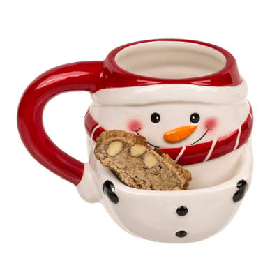 Dolomite Mug, Cookie Cuddler, Christmas,