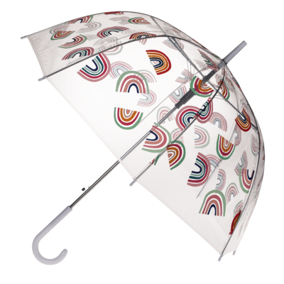 Dome Umbrella, rainbow pastel,